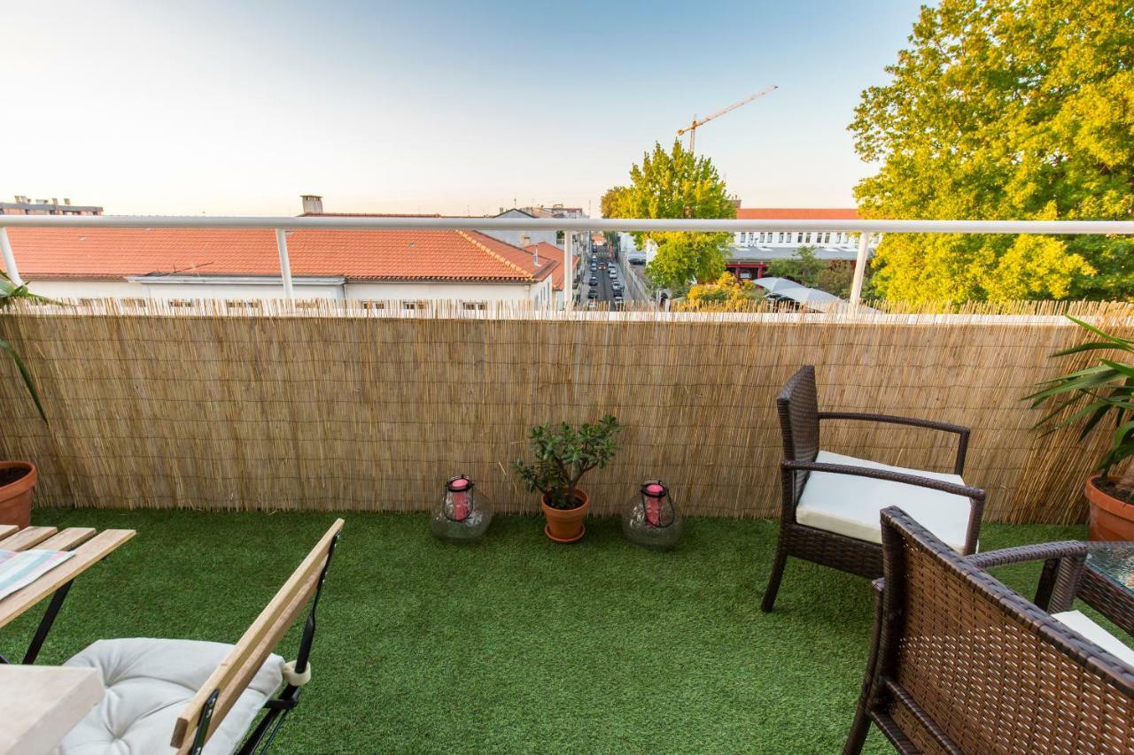 Sunset Relaxing Apt With Terrace, Parking & Bikes 포르투 외부 사진